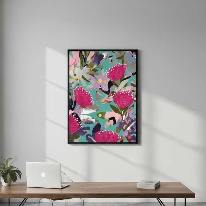 Patterned Flowers by Inkheart Designs wall - art - picture - poster