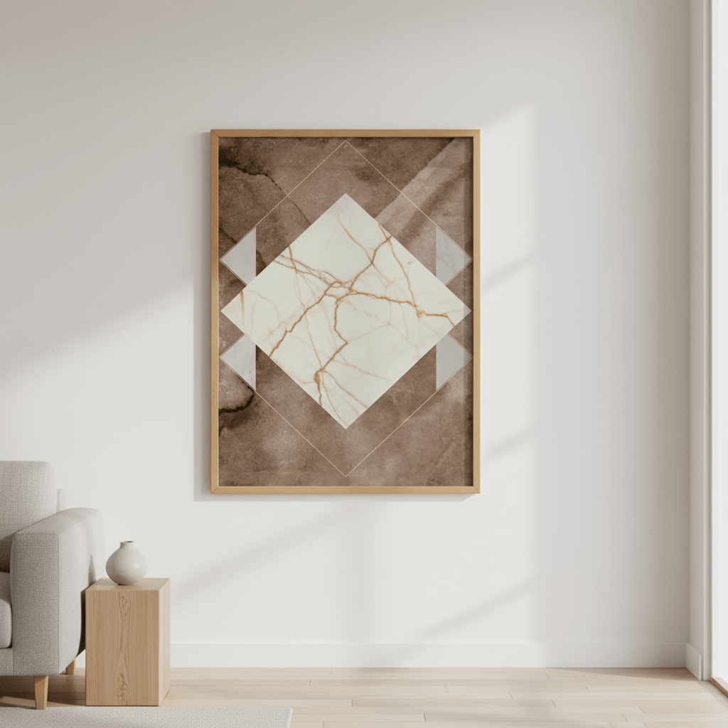 Patterned Stone and Marble by Hope Bainbridge wall - art - picture - poster