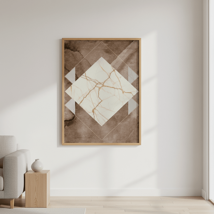 Patterned Stone and Marble by Hope Bainbridge wall - art - picture - poster