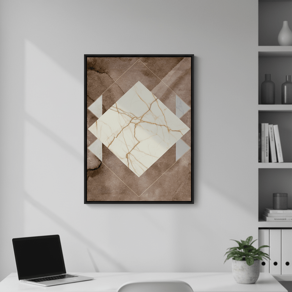 Patterned Stone and Marble by Hope Bainbridge wall - art - picture - poster