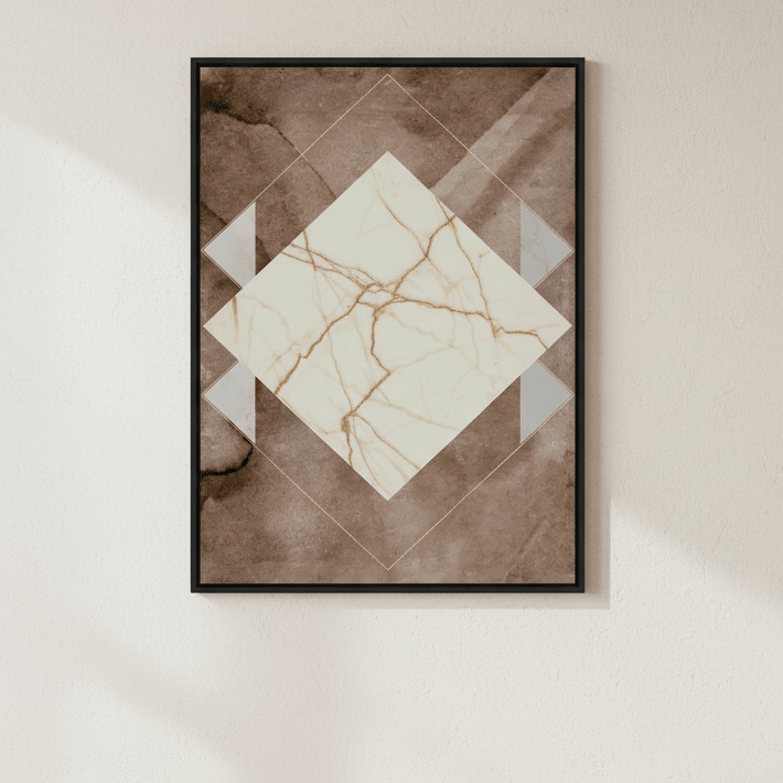Patterned Stone and Marble by Hope Bainbridge wall - art - picture - poster