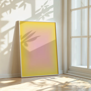 Peach Aura wall - art - picture - poster