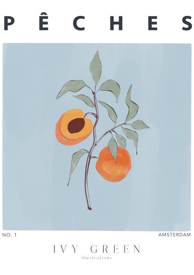 Peaches by Ivy Green Illustrations