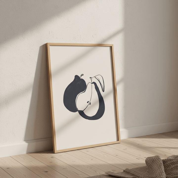 Pears by Ivy Green Illustrations wall - art - picture - poster