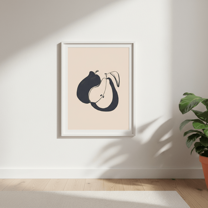 Pears by Ivy Green Illustrations wall - art - picture - poster