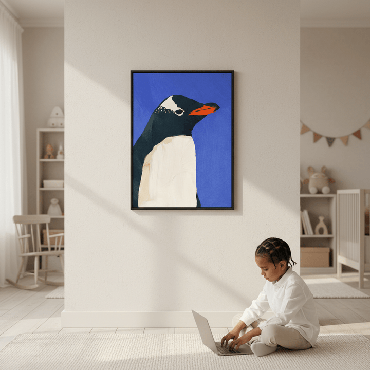 Penguin By Henry Rivers wall - art - picture - poster