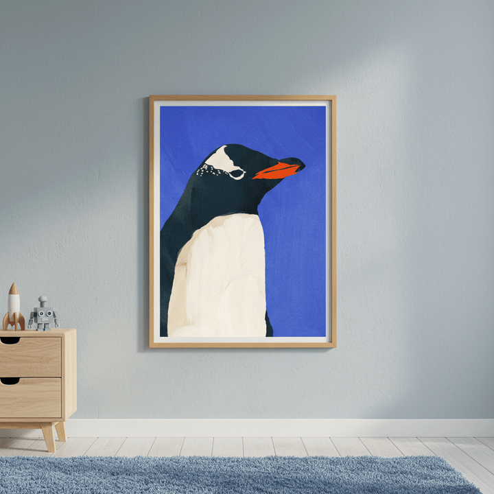 Penguin By Henry Rivers wall - art - picture - poster