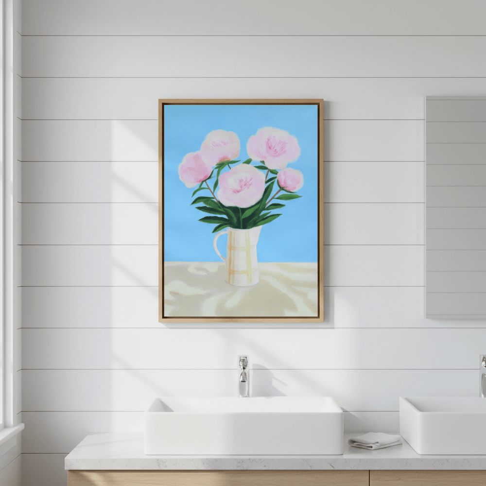 Peonies by Ieva Baklane wall - art - picture - poster