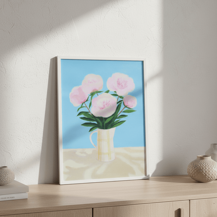 Peonies by Ieva Baklane wall - art - picture - poster