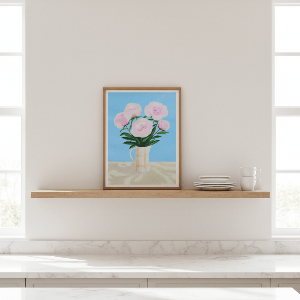 Peonies by Ieva Baklane wall - art - picture - poster