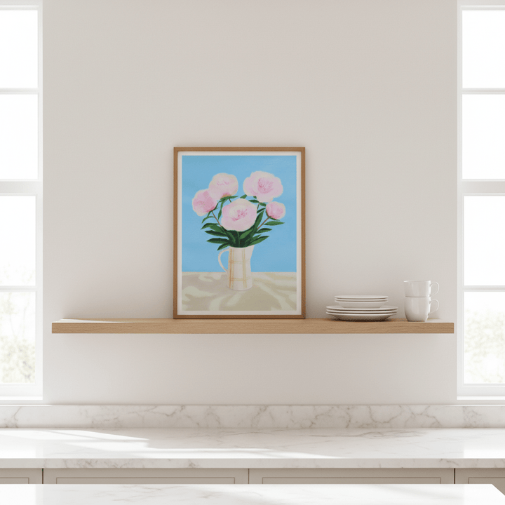 Peonies by Ieva Baklane wall - art - picture - poster