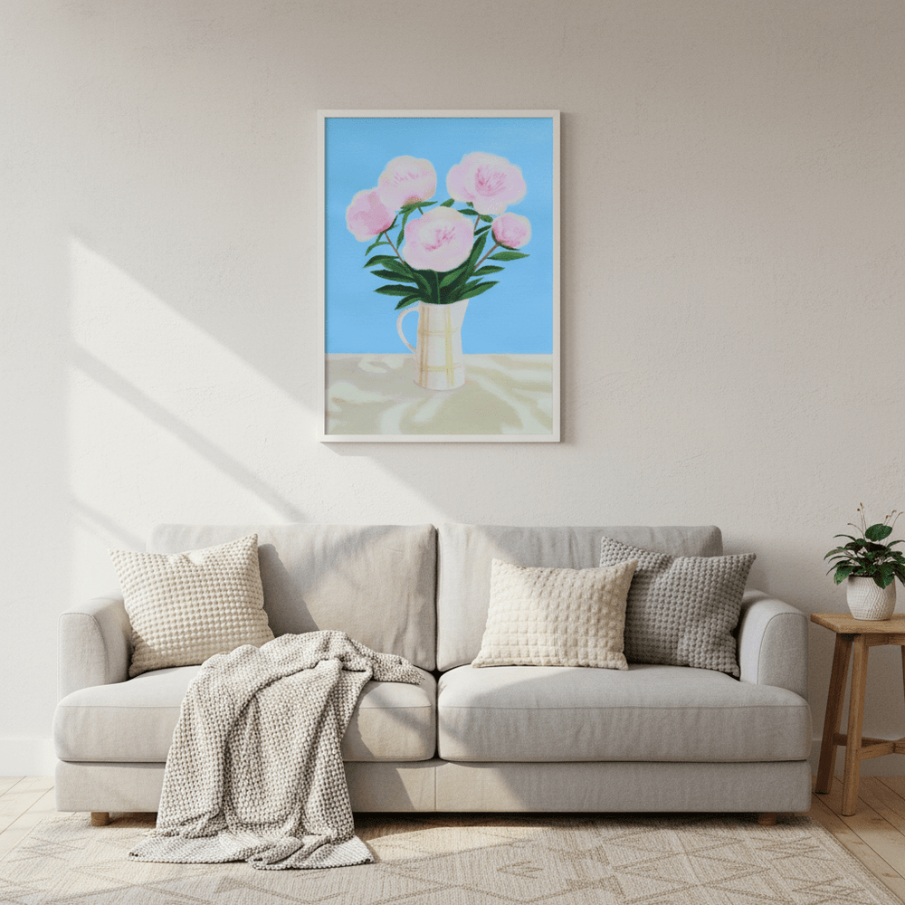 Peonies by Ieva Baklane wall - art - picture - poster