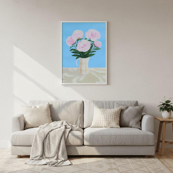 Peonies by Ieva Baklane wall - art - picture - poster