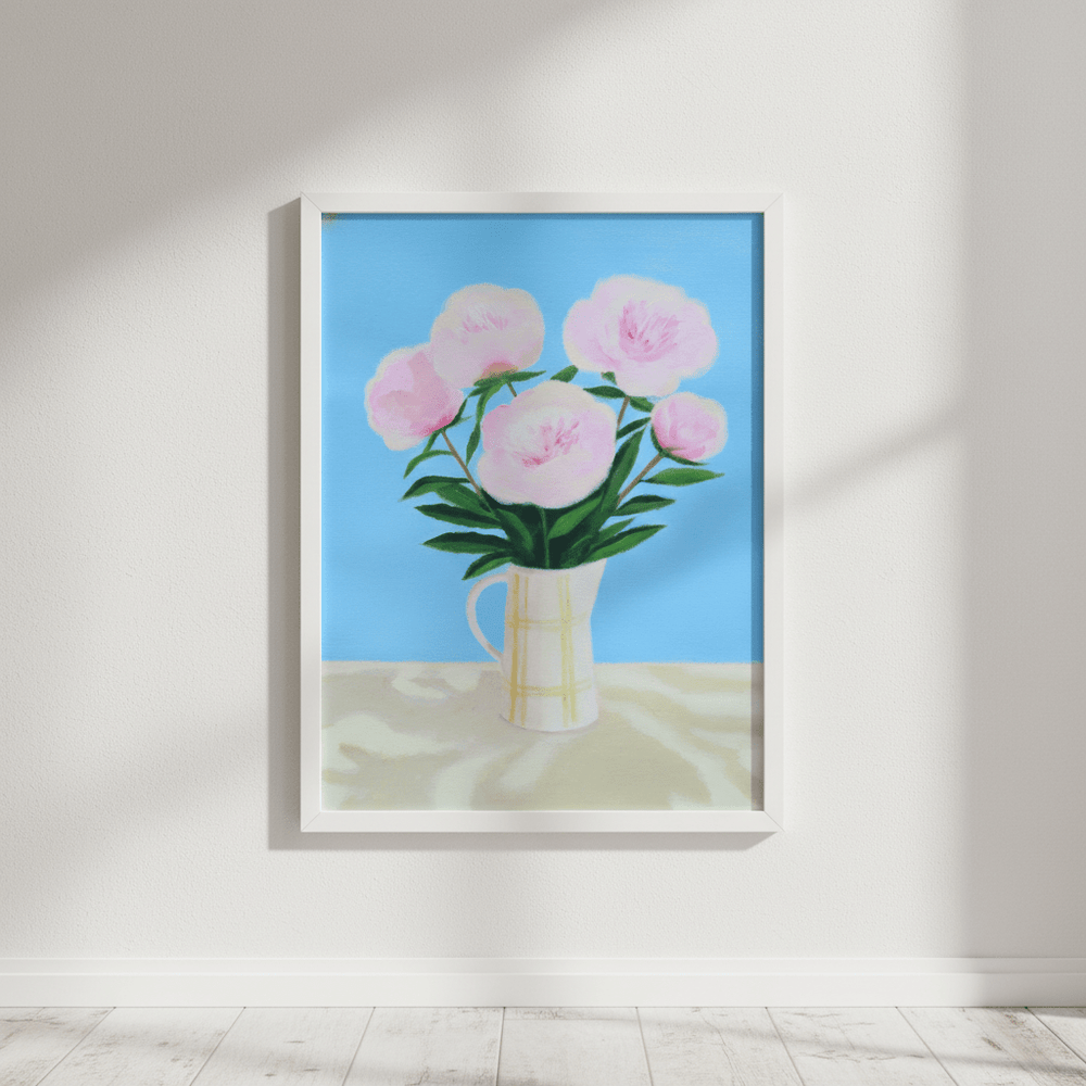 Peonies by Ieva Baklane wall - art - picture - poster