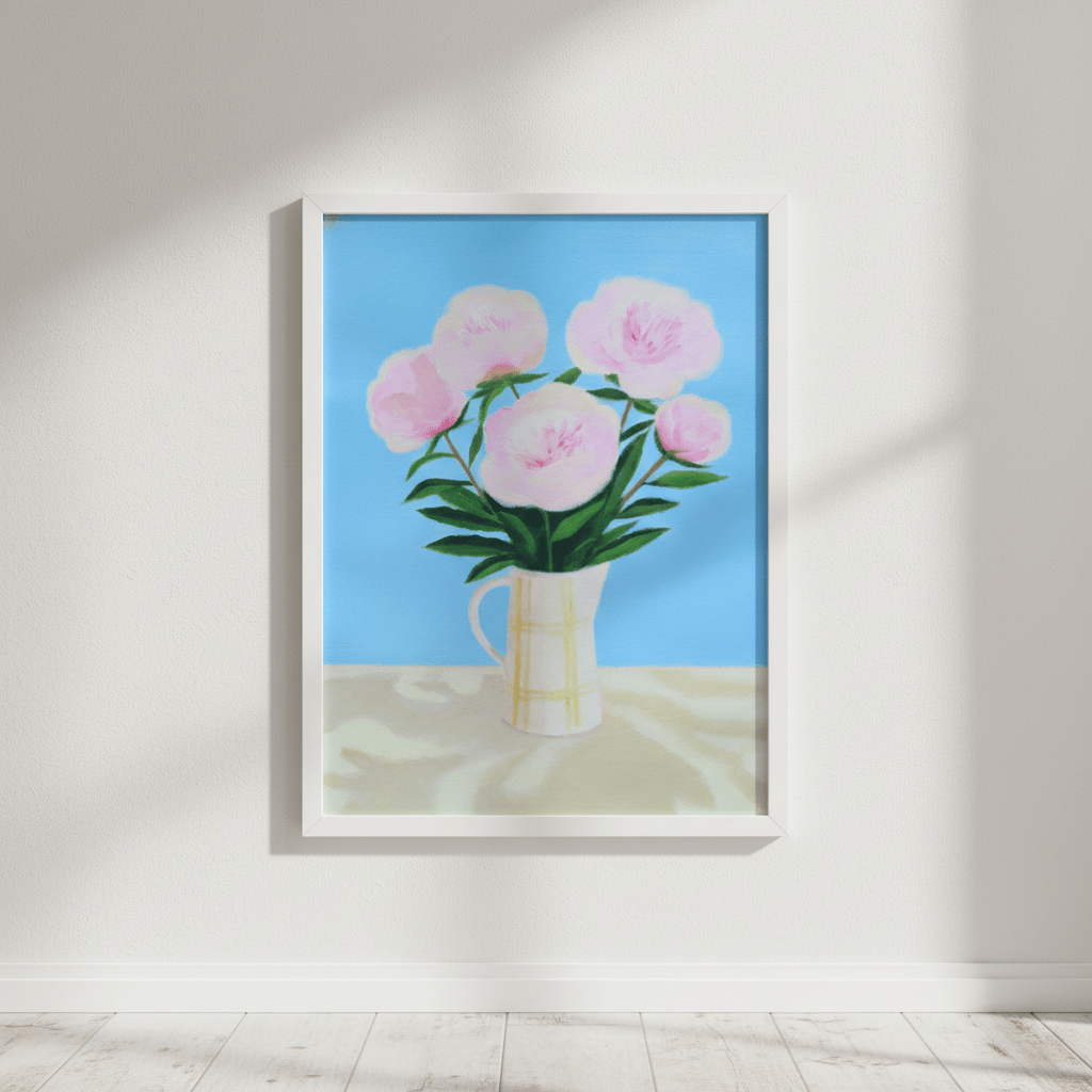 Peonies by Ieva Baklane wall - art - picture - poster