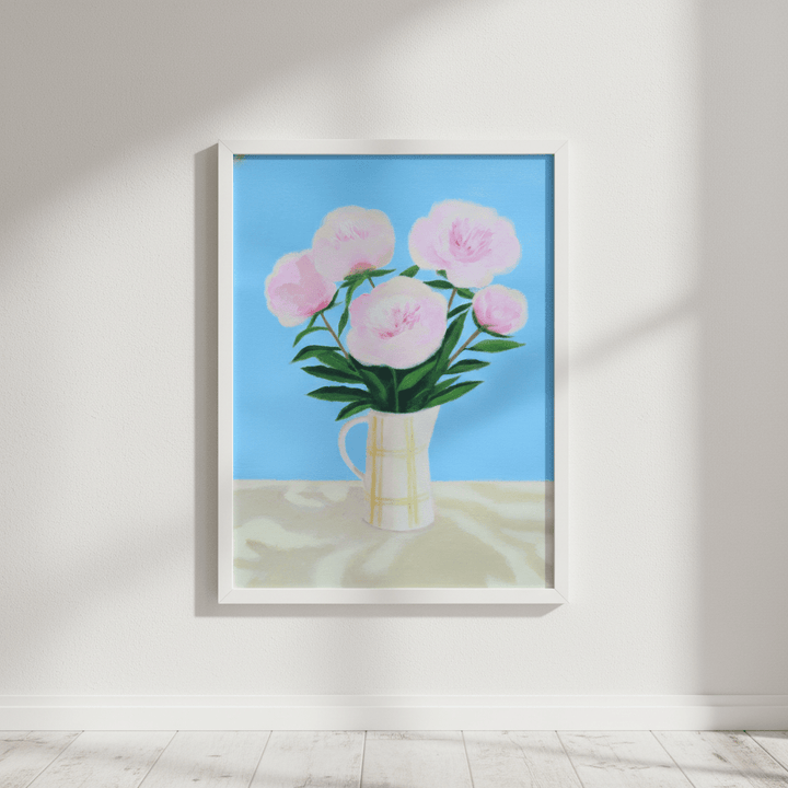 Peonies by Ieva Baklane wall - art - picture - poster