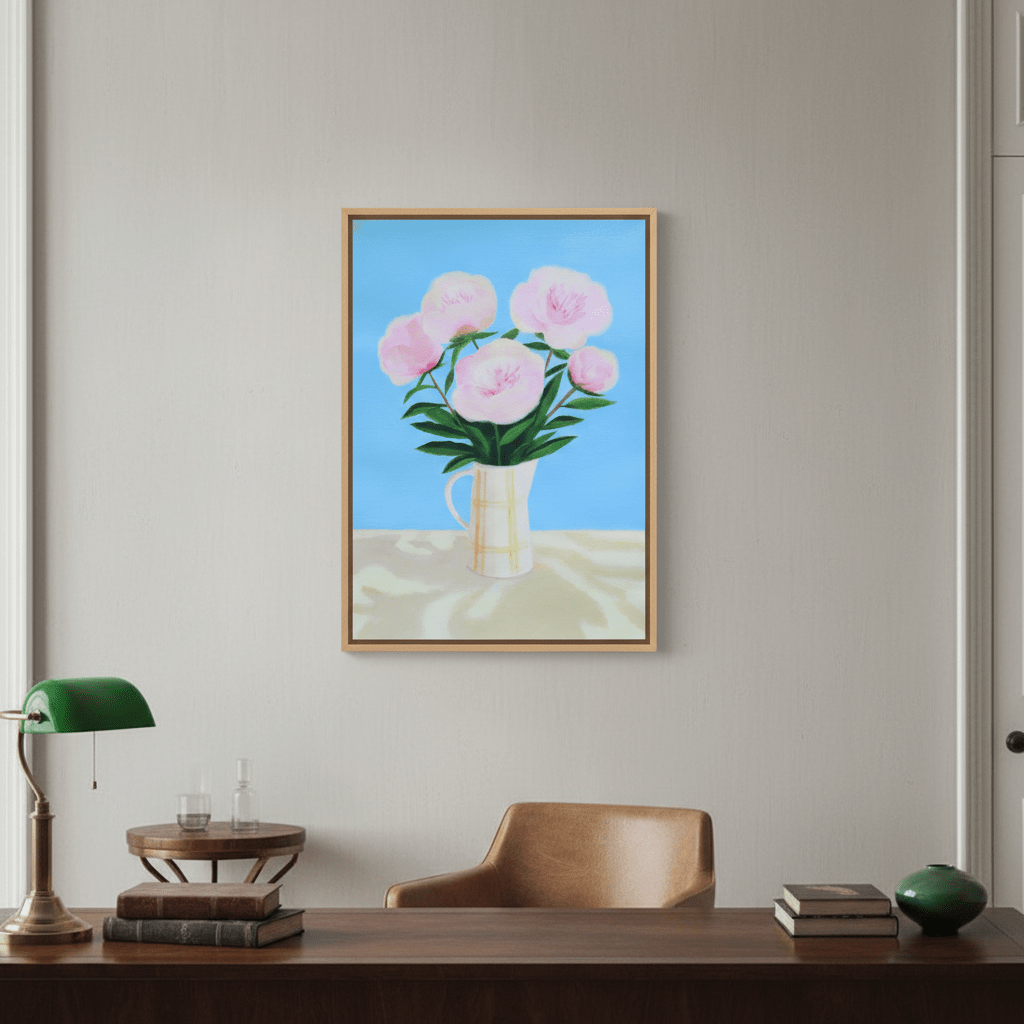 Peonies by Ieva Baklane wall - art - picture - poster