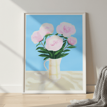 Peonies by Ieva Baklane wall - art - picture - poster