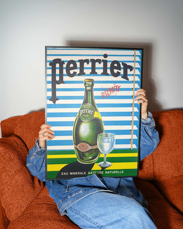 Perrier Eau Minerale Vintage Poster wall - art - picture - poster