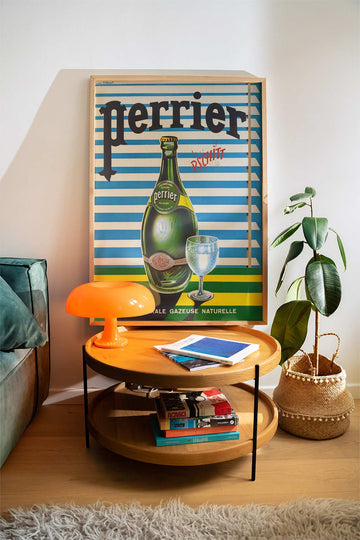 Perrier Eau Minerale Vintage Poster wall - art - picture - poster