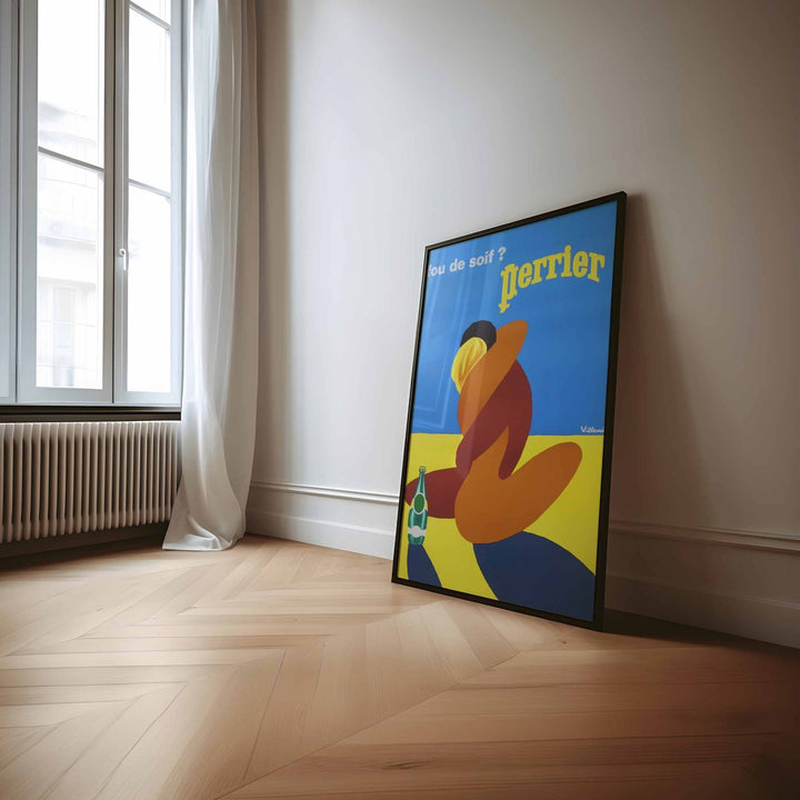 Perrier Vintage Bar Art wall - art - picture - poster