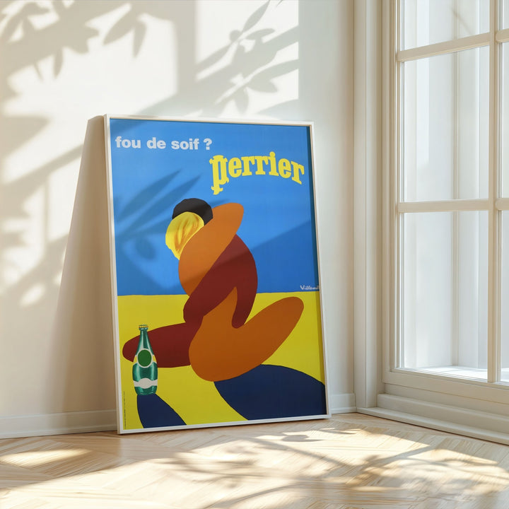 Perrier Vintage Bar Art wall - art - picture - poster