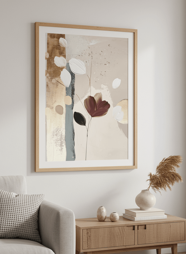 Petal And Clay by Bella Eve | Art & Canvas Print