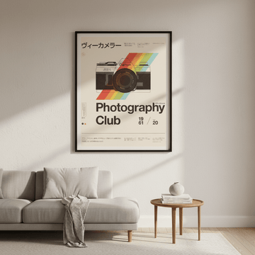 Photo Club by Florent Bodart wall - art - picture - poster