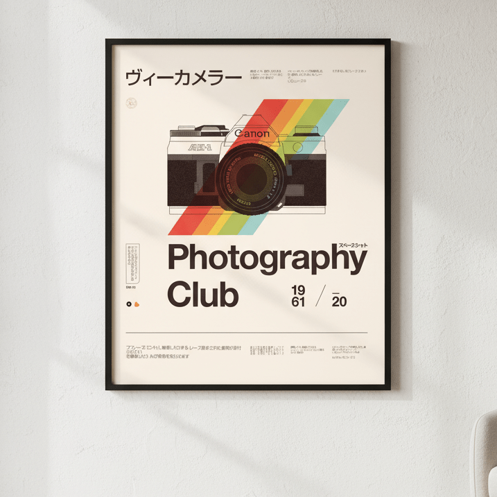 Photo Club by Florent Bodart wall - art - picture - poster