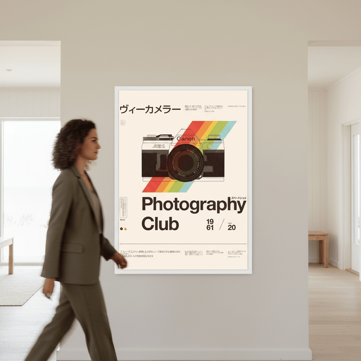 Photo Club by Florent Bodart wall - art - picture - poster