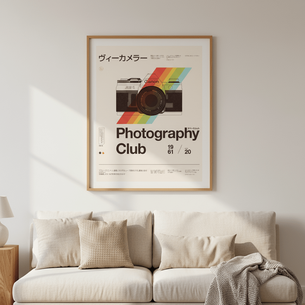 Photo Club by Florent Bodart wall - art - picture - poster