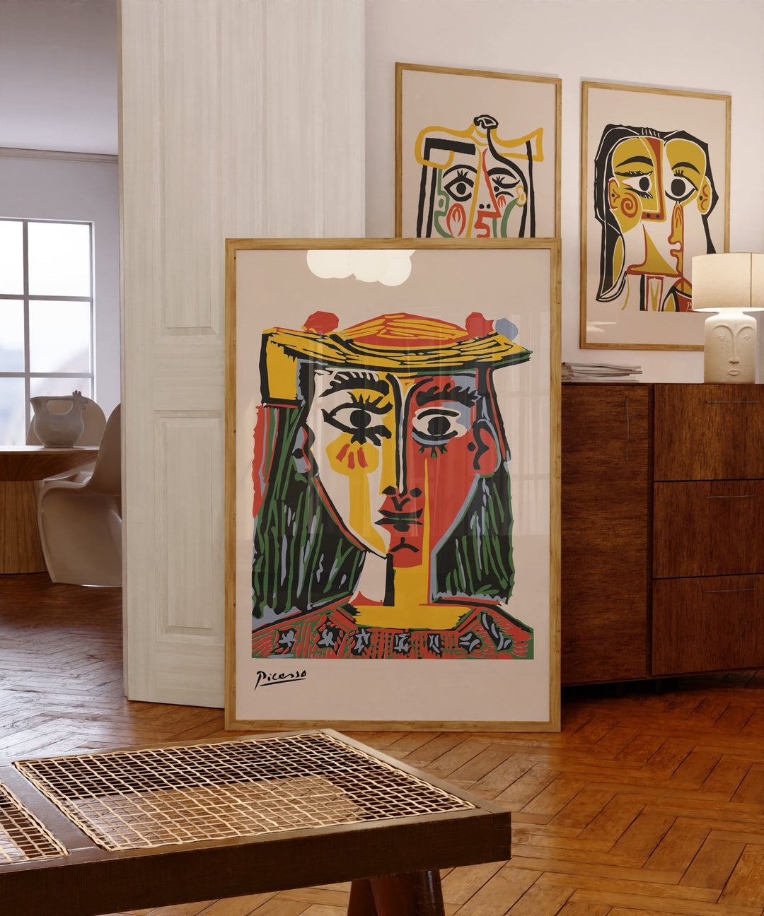 Picasso Multicolor Trio Wall Prints - Set of 3 - Style My Wall