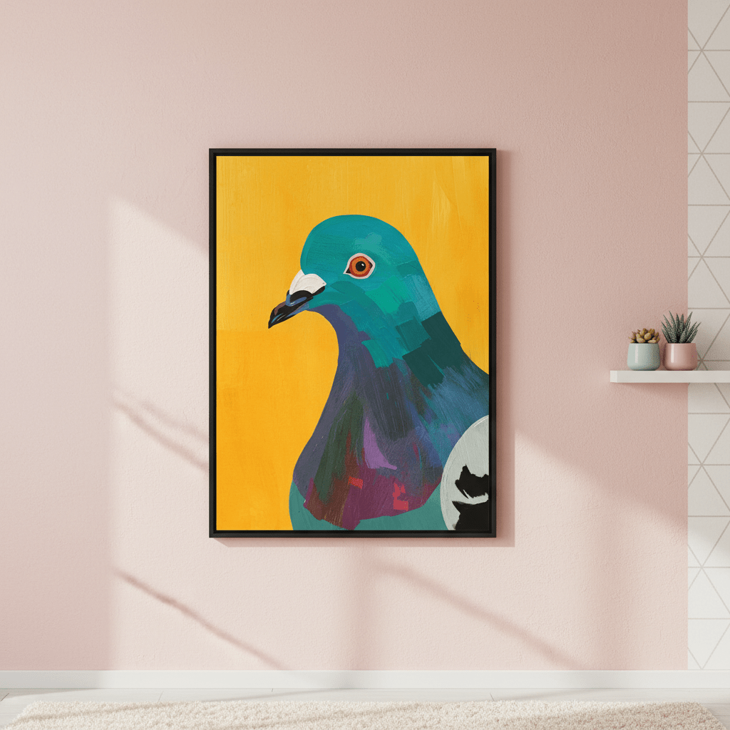 Pigeon by Henry Rivers wall - art - picture - poster