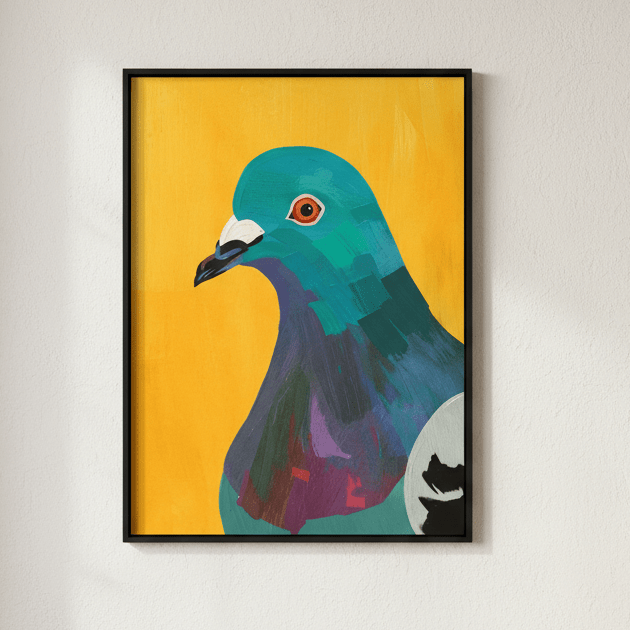 Pigeon by Henry Rivers wall - art - picture - poster