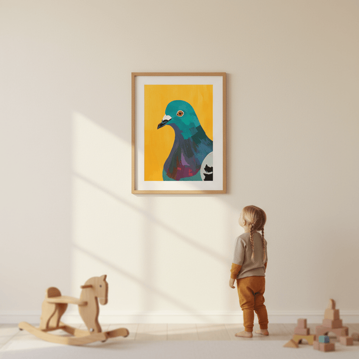 Pigeon by Henry Rivers wall - art - picture - poster