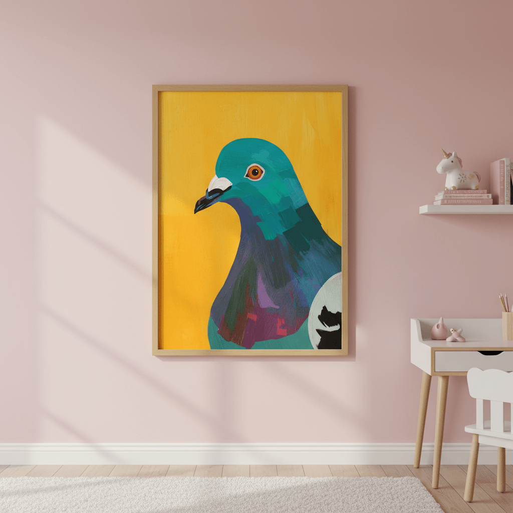 Pigeon by Henry Rivers wall - art - picture - poster