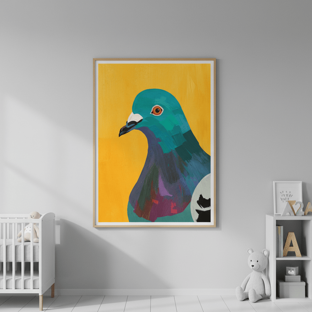 Pigeon by Henry Rivers wall - art - picture - poster