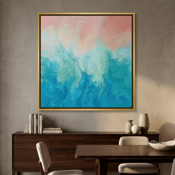 Pindan Beach Of Roebuck Bay WA By Angela Anderson | Canvas Square Print