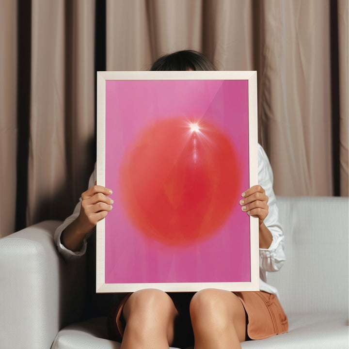 Pink Aura Artwork - Style My Wall
