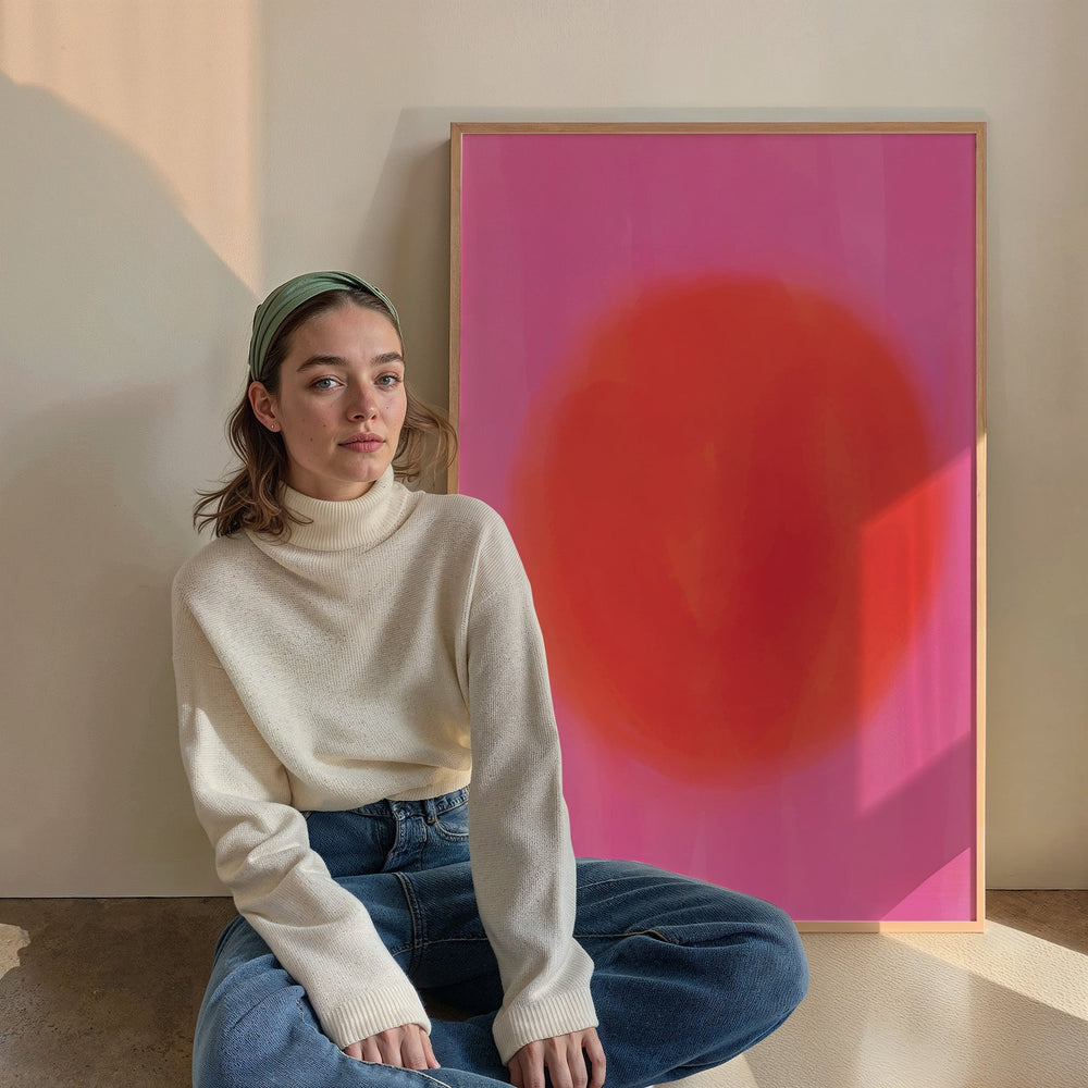 Pink Aura Artwork - Style My Wall