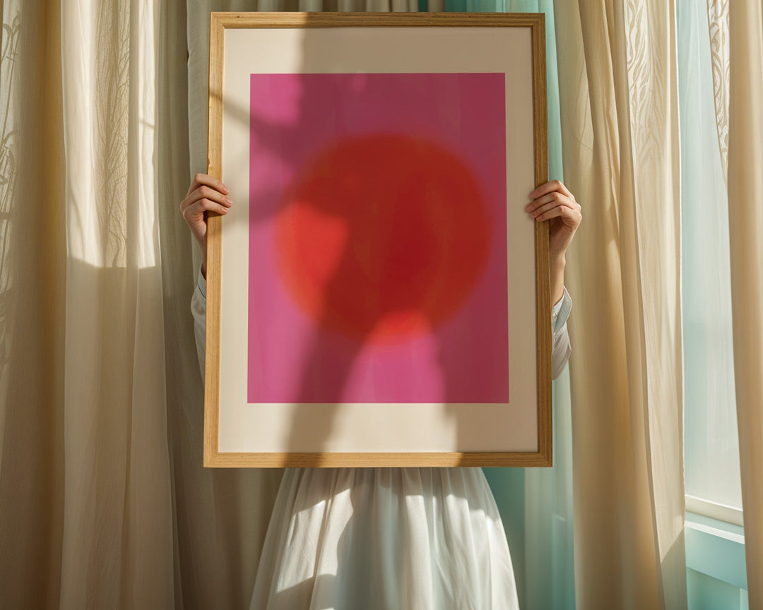 Pink Aura Artwork - Style My Wall