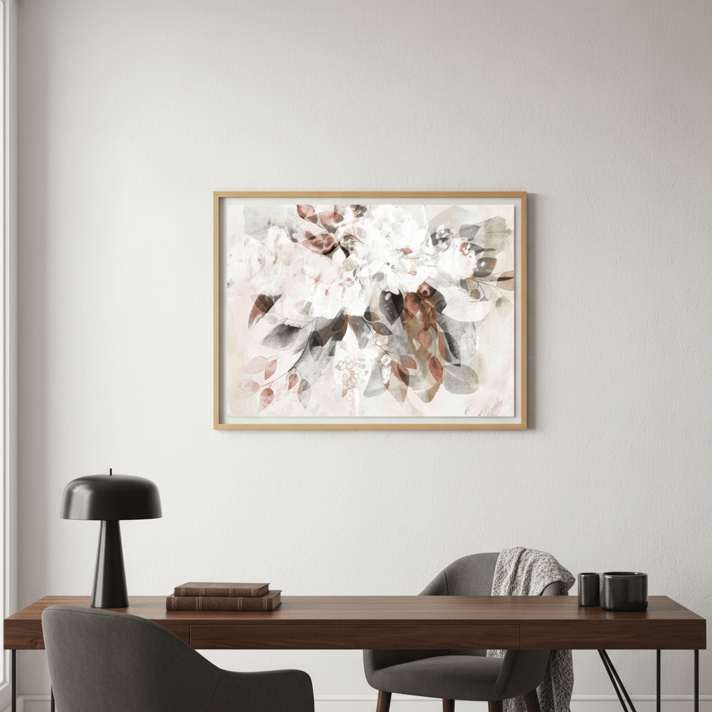 Pink Bouquet by Deer Muskeeter wall - art - picture - poster