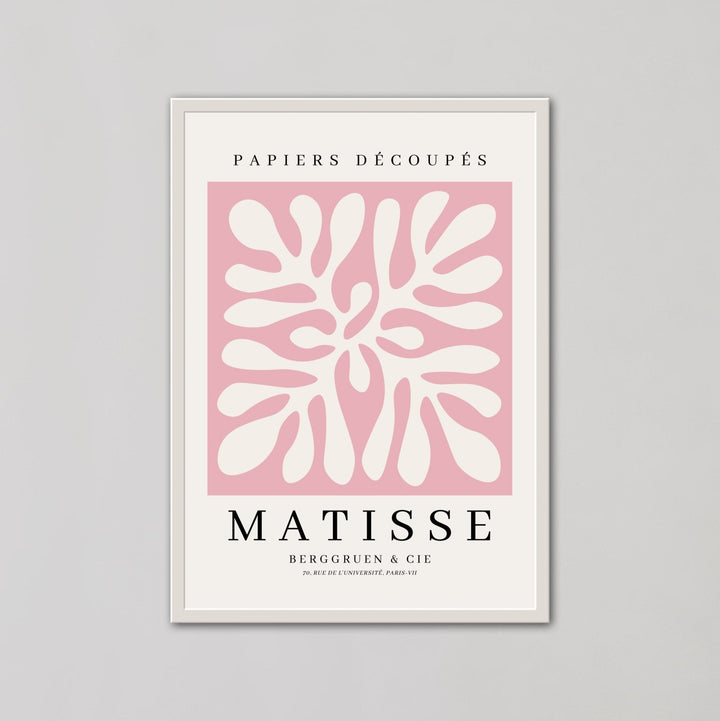 Pink Coral Wall Art By Henri Matisse - Style My Wall