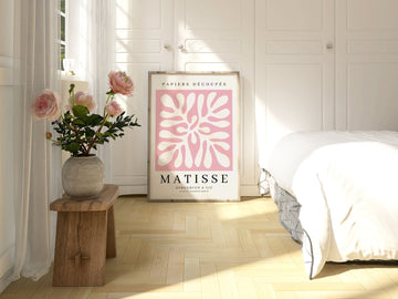 Pink Coral Wall Art By Henri Matisse - Style My Wall
