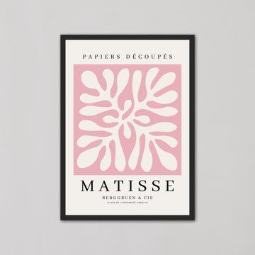 Pink Coral Wall Art By Henri Matisse - Style My Wall