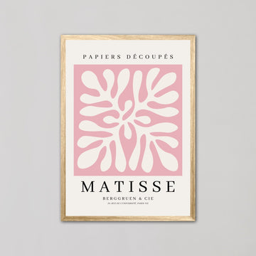 Pink Coral Wall Art By Henri Matisse - Style My Wall