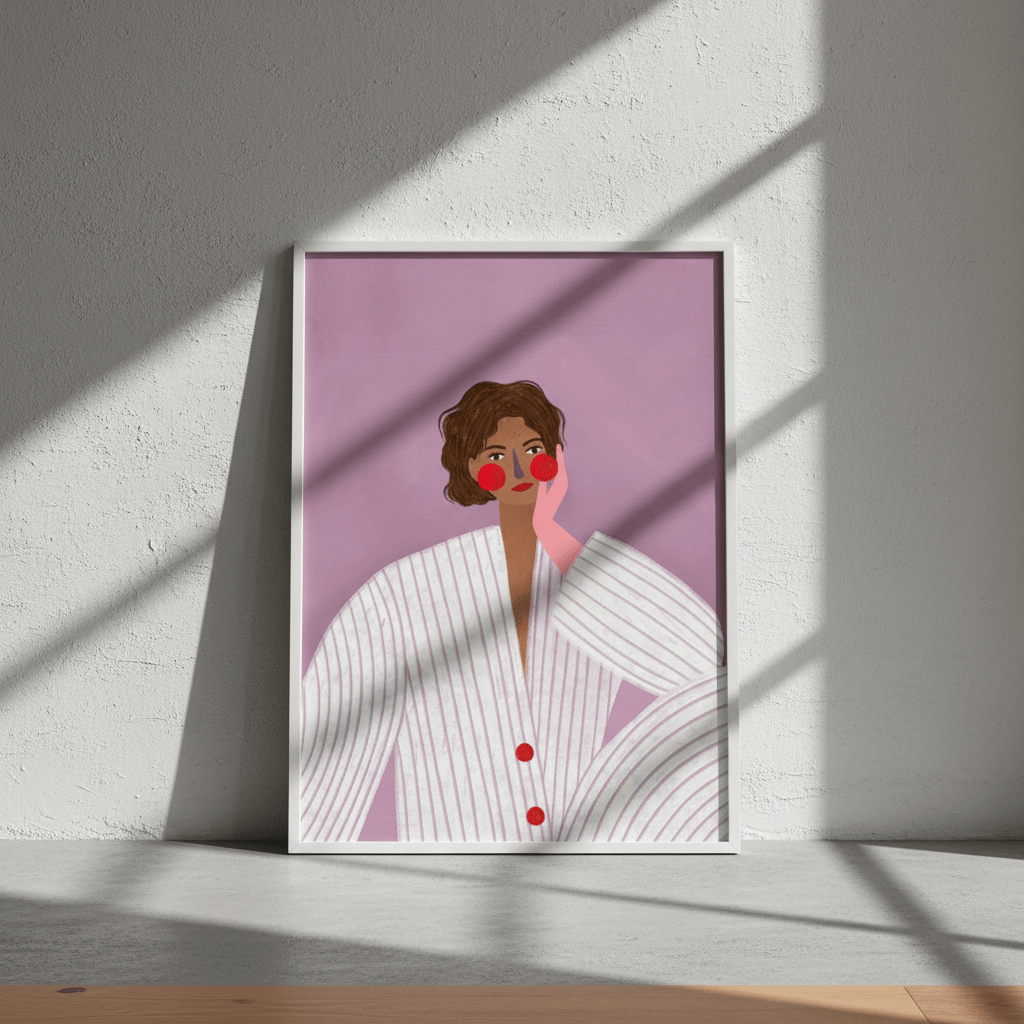 Pink Glove by Bea Muller wall - art - picture - poster