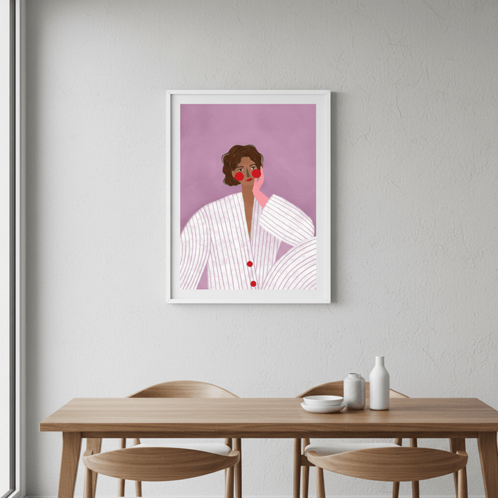 Pink Glove by Bea Muller wall - art - picture - poster