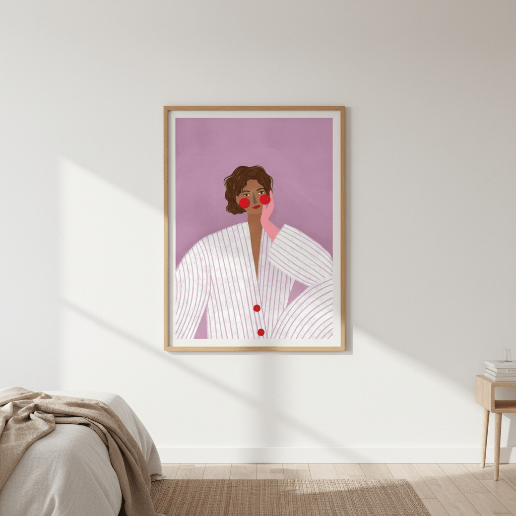 Pink Glove by Bea Muller wall - art - picture - poster