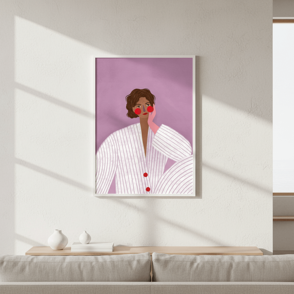 Pink Glove by Bea Muller wall - art - picture - poster